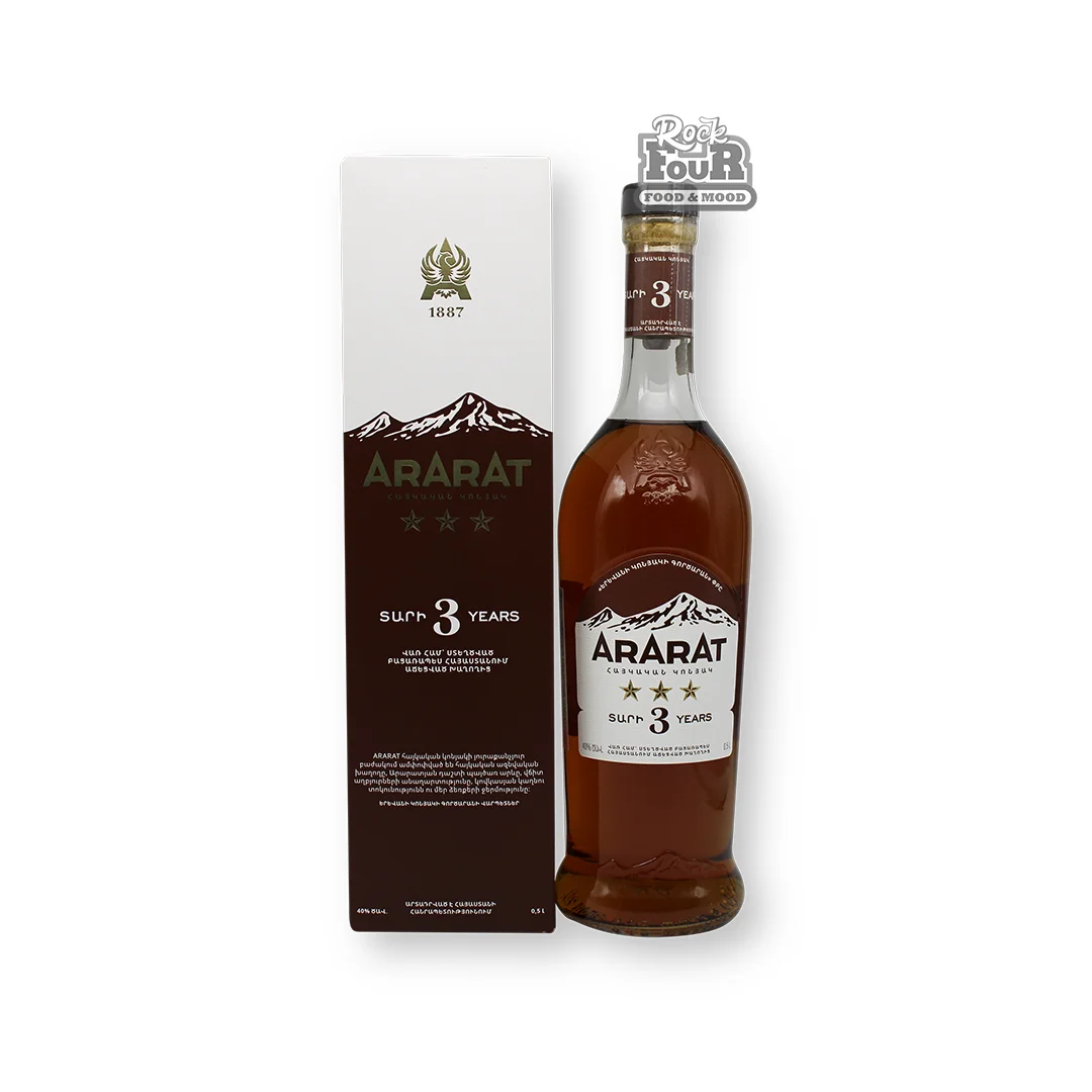 Կոնյակ «Ararat» 3տ, 500մլ
